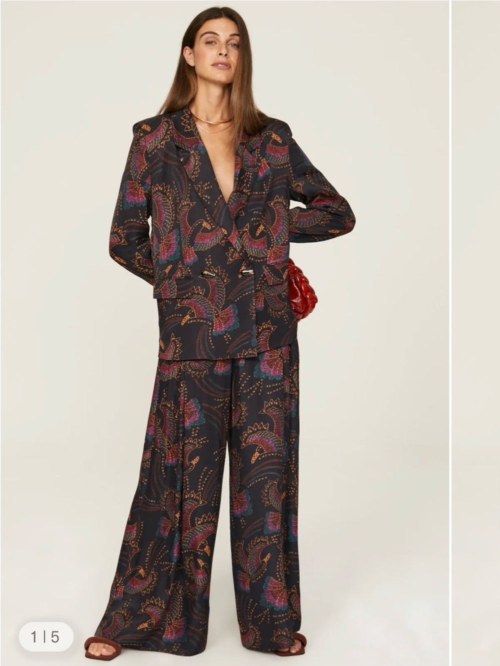 FARM Rio Sequin Toucans Pants